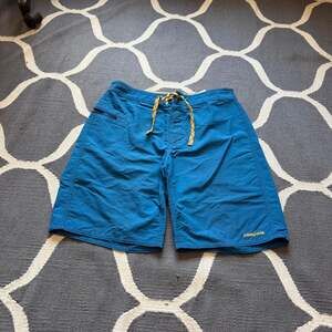 Blue Patagonia Wavefarer Board Shorts